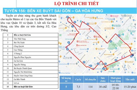 Người dân đi xe buýt nào để đến 3 ga ngầm metro số 1? - Ảnh 4.