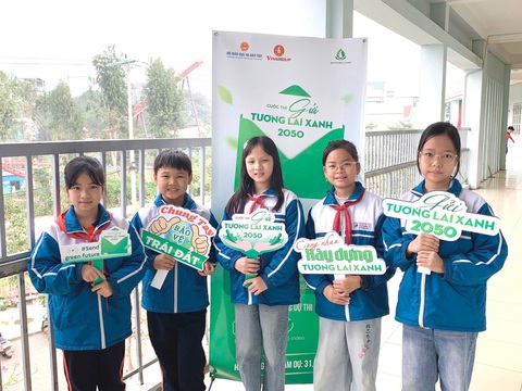 Phát động cuộc thi ‘Gửi tương lai xanh 2050’ - lan tỏa thông điệp xanh cho thế hệ tương lai - Ảnh 1.
