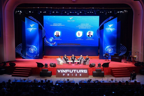 VinFuture tiếp thêm động lực theo đuổi khoa học cho nhà nghiên cứu trẻ - Ảnh 4.