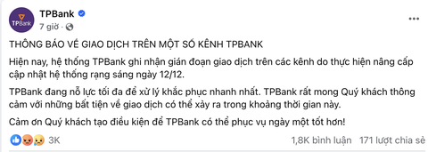 Khách hàng kêu trời vì app ngân hàng bị lỗi - Ảnh 2.