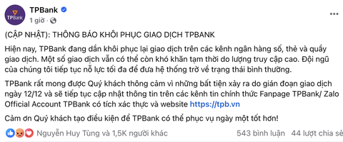Khách hàng kêu trời vì app ngân hàng bị lỗi - Ảnh 5.