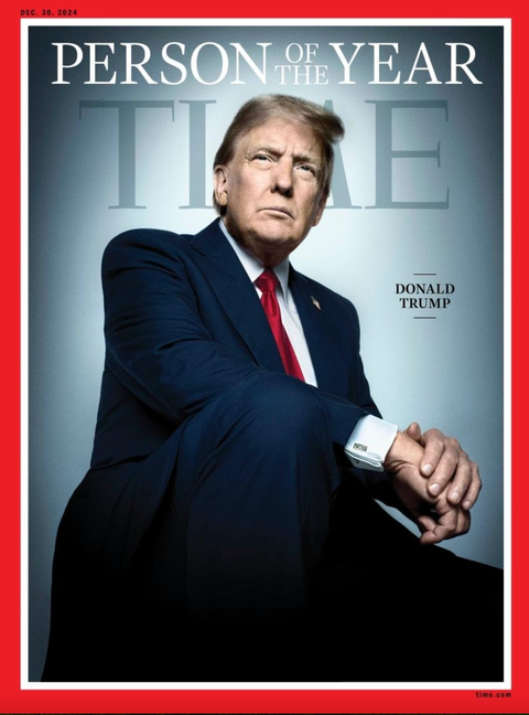 Ông Trump hai lần được Time bình chọn là 'Nhân vật của năm' - Ảnh 1.