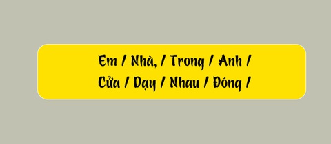 Thử tài tiếng Việt: Sắp xếp các từ sau thành câu có nghĩa (P159) - Ảnh 2.