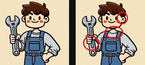 Mắt 10/10 mới thấy người phụ nữ trong hình - Ảnh 1.