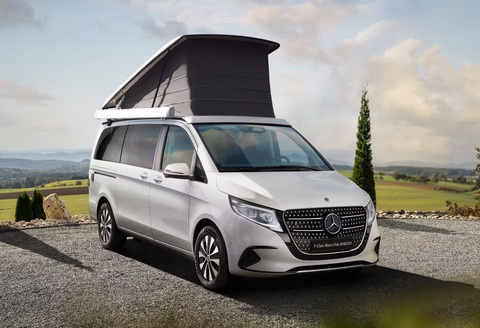Mercedes-Benz V-Class phiên bản nhà di động: Giá quy đổi 1,6 tỉ, nhiều giải trí nhưng không có bếp - Ảnh 9.