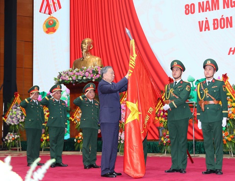 Tổng Bí thư Tô Lâm - Ảnh 4. Phát biểu của Tổng Bí thư Tô Lâm tại lễ kỷ niệm 80 năm Ngày truyền thống Tổng cục Chính trị - Ảnh 4.