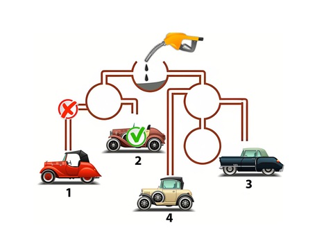 Ô tô nào đầy bình xăng trước? - Ảnh 1.