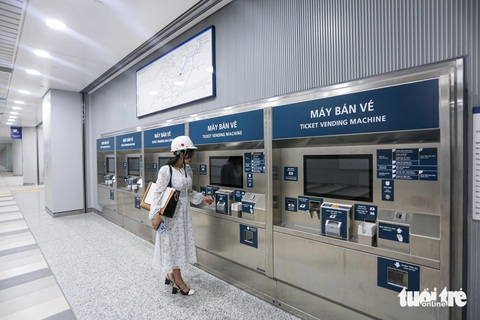 Dùng căn cước và nhiều loại thẻ khác để đi tàu metro số 1 thuận tiện - Ảnh 2.
