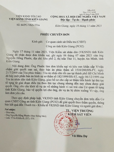 Vụ án mạng 25 năm: Khi viện kiểm sát nói 'không biết', 'không rõ' - Ảnh 2. Vụ án mạng 25 năm: Khi viện kiểm sát nói 'không biết', 'không rõ' - Ảnh 2.