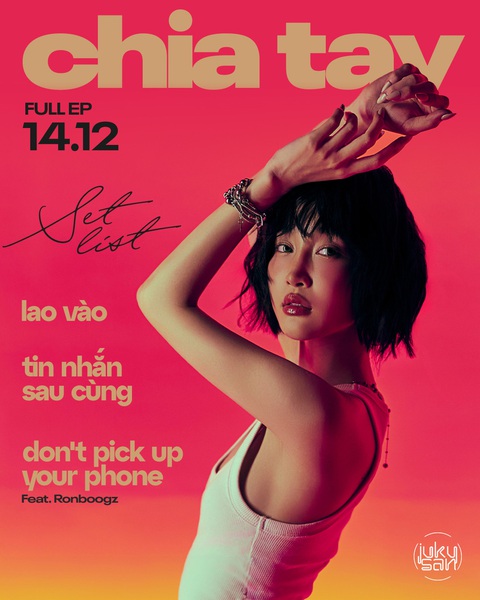 Juky San 'phá kén' cùng EP Chia tay - Ảnh 2. Juky San 'phá kén' cùng EP Chia tay - Ảnh 2.