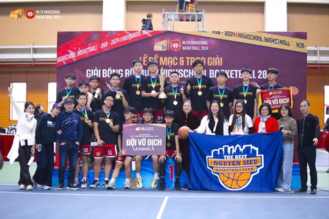 Hành trình kỳ diệu tại Giải bóng rổ học sinh THPT Hà Nội - Ảnh 1. Hành trình kỳ diệu tại Giải bóng rổ học sinh THPT Hà Nội - Ảnh 1.