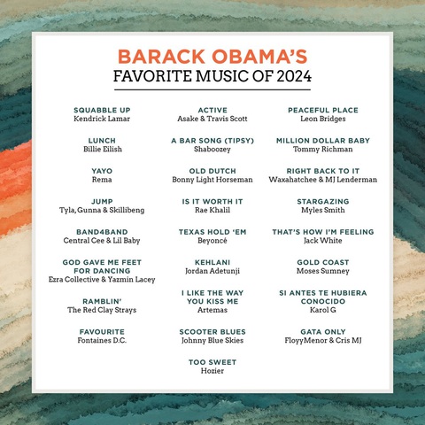 Cựu tổng thống Mỹ Barack Obama công bố 10 cuốn sách yêu thích năm 2024 - Ảnh 2. 10 cuốn sách yêu thích trong năm 2024 của ông Obama - Ảnh 2.
