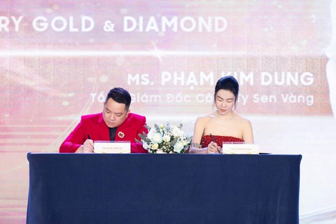 Thương hiệu Luxury Gold & Diamond công bố đại sứ thương hiệu - Ảnh 1.