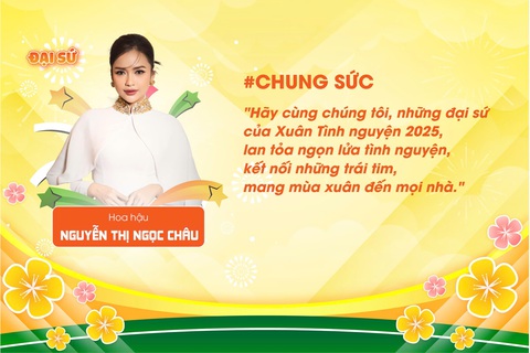 Ca sĩ, hoa hậu, rapper nào là đại sứ Xuân tình nguyện 2025? - Ảnh 3.
