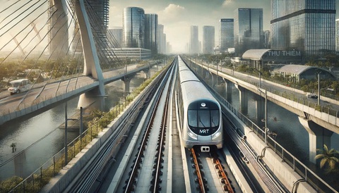 Sẽ trình Quốc hội các dự án đường sắt nối sân bay quốc tế Long Thành năm 2025 - Ảnh 1.