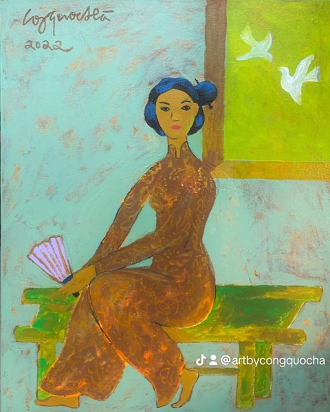 Họa sĩ Công Quốc Hà qua đời đột ngột vì trọng bệnh - Ảnh 5. Họa sĩ Công Quốc Hà qua đời đột ngột vì trọng bệnh - Ảnh 5.