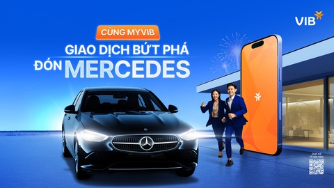 Mùa lễ hội: Cơ hội lái Mercedes về nhà với MyVIB - Ảnh 3.
