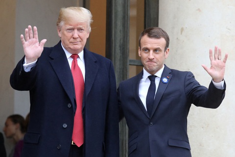 Lần đầu ông Trump công tác nước ngoài sau khi đắc cử tổng thống - Ảnh 1. Lần đầu ông Trump công tác nước ngoài sau khi đắc cử tổng thống - Ảnh 1.