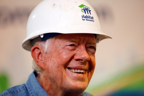 Cựu tổng thống Mỹ Jimmy Carter qua đời, hưởng thọ 100 tuổi - Ảnh 1. Cựu tổng thống Mỹ Jimmy Carter qua đời, hưởng thọ 100 tuổi - Ảnh 1.