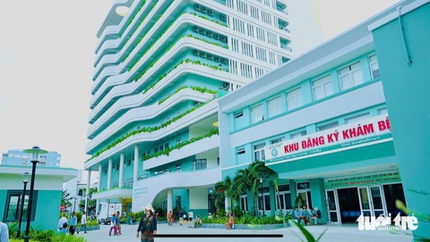 Những cách làm đặc biệt để Bệnh viện Đà Nẵng có nhiều mảng xanh - Ảnh 1.