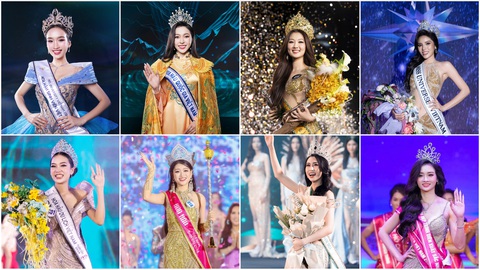 Bạn nhớ tên bao nhiêu hoa hậu Việt đăng quang năm 2024? - Ảnh 1. Bạn nhớ tên bao nhiêu hoa hậu Việt đăng quang năm 2024? - Ảnh 1.