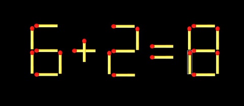 Thử tài IQ: Di chuyển một que diêm để 8+17=8 thành phép tính đúng - Ảnh 1.