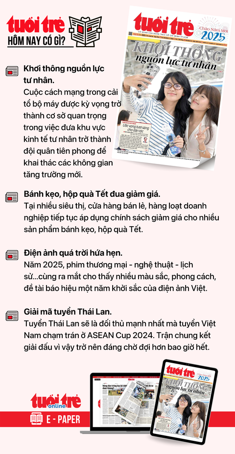 Tin tức sáng 1-1: Cán bộ không tái cử, tái bổ nhiệm được trợ cấp 5 tháng lương/năm nghỉ sớm - Ảnh 3.