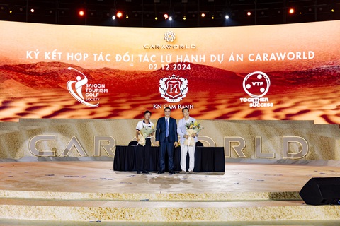 KN Cam Ranh đã ký kết hợp tác với 7 đối tác lữ hành dự án CaraWorld - Ảnh 1.