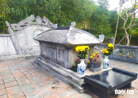 Thăm quần thể khu di tích lịch sử quốc gia đặc biệt Hải Thượng Lãn Ông Lê Hữu Trác - Ảnh 4.