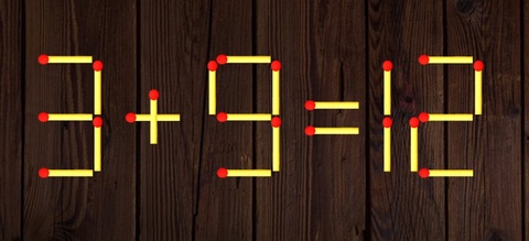 Thử tài IQ: Di chuyển một que diêm để 7-9=2 thành phép tính đúng - Ảnh 1.