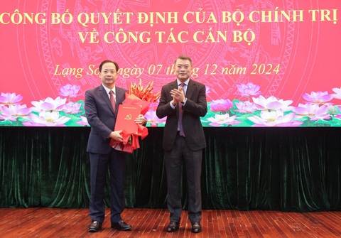 Bộ Chính trị chuẩn y bí thư Tỉnh ủy Lạng Sơn - Ảnh 1. Bộ Chính trị chuẩn y bí thư Tỉnh ủy Lạng Sơn - Ảnh 1.