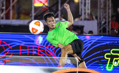 Thái Lan lập cú 'poker' HCV tại Giải teqball 2024, vươn lên hạng 2 thế giới - Ảnh 10.