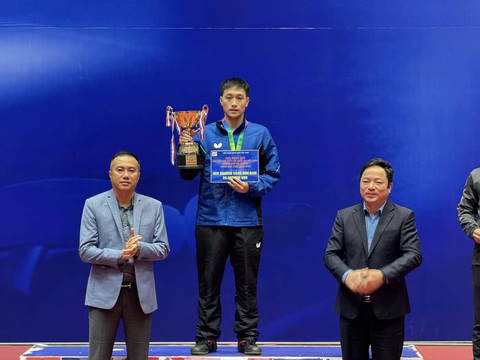 Mỹ Trang, Anh Tú vô địch Giải bóng bàn các cây vợt xuất sắc quốc gia 2024 - Ảnh 1. Mỹ Trang, Anh Tú vô địch Giải bóng bàn các cây vợt xuất sắc quốc gia 2024 - Ảnh 1.