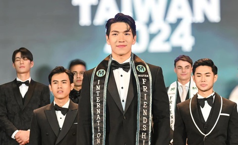 Nguyễn Hồng Hà là á vương 2 Mister Friendship International, nam vương đến từ Đài Loan - Ảnh 5. Nguyễn Hồng Hà là á vương 2 Mister Friendship International, nam vương đến từ Đài Loan - Ảnh 5.