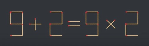 Thử tài IQ: Di chuyển một que diêm để 2+4+1=9 thành phép tính đúng- Ảnh 5.