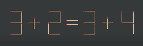 Thử tài IQ: Di chuyển một que diêm để 1+1=8 thành phép tính đúng- Ảnh 3.