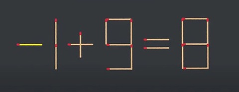 Thử tài IQ: Di chuyển một que diêm để 7+9=8 thành phép tính đúng- Ảnh 2.