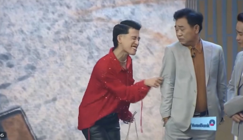 Màn tán tỉnh 'Ngọc Hoàng' Quốc Khánh hài nhất Táo quân 2024- Ảnh 4. "Gừng càng già càng thơm" - câu thoại thú vị của diễn viên Tuấn Anh trong Táo quân