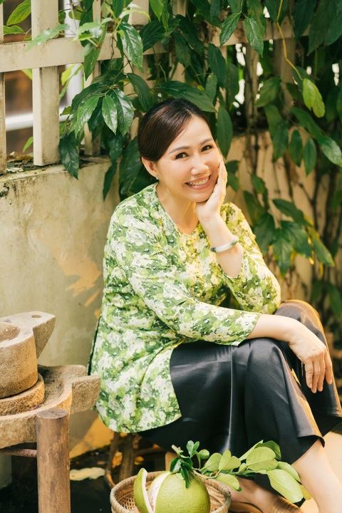 Nghệ nhân bánh dân gian Hiền Minh - Ảnh: NVCC Nghệ nhân bánh dân gian Hiền Minh - Ảnh: NVCC