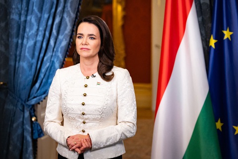 Nữ tổng thống Hungary phải từ chức vì ân xá sai lầm- Ảnh 1. Bà Katalin Novak là nữ tổng thống đầu tiên trong lịch sử Hungary