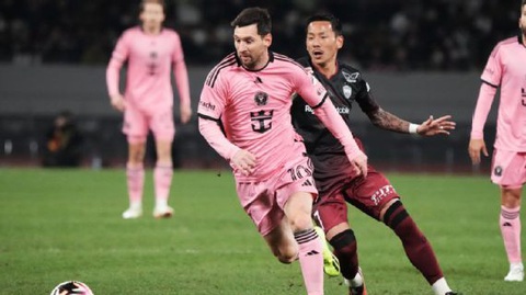 Tin tức thể thao sáng 11-2: Bellingham lập cú đúp, Real Madrid nhấn chìm 'hiện tượng' Girona- Ảnh 3. Việc Messi không thi đấu ở Hong Kong đã khiến người hâm mộ Trung Quốc giận dữ và tẩy chay anh - Ảnh: AP