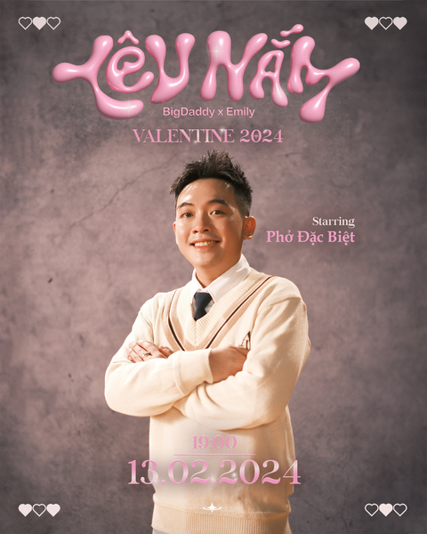 Sau 5 năm Mượn rượu tỏ tình, BigDaddy - Emily comeback với MV dịp Valentine hứa hẹn “khuấy đảo Phở Đặc Biệt hứa hẹn là nhân tố gây sốt ngay khi xuất hiện trong sản phẩm lần này