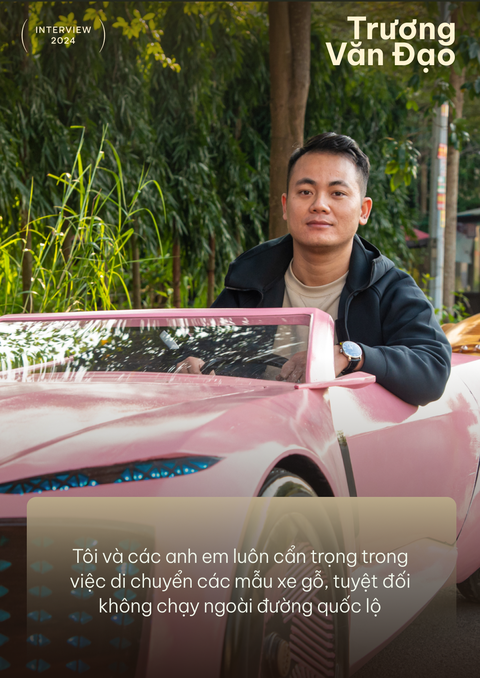 Ông bố làm xe gỗ Trương Văn Đạo: 'Sẽ nắn nót làm xe 1:1'- Ảnh 7. Ông bố làm xe gỗ Trương Văn Đạo: 'Sẽ nắn nót làm xe 1:1'- Ảnh 7.
