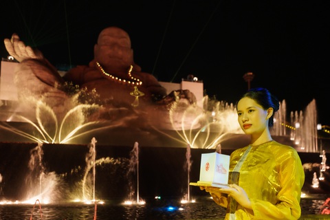 Lễ hội xuân Núi Bà Đen, Tây Ninh chính thức khai hội từ mùng 4 Tết- Ảnh 3. Show nhạc nước với công nghệ hiện đại nhất sẽ được trình chiếu dịp lễ hội này