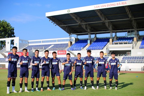 Mùng 3 Tết, nhiều đội V-League khai xuân tập luyện- Ảnh 1. CLB Bà Rịa-Vũng Tàu khai xuân ngày mùng 3 Tết - Ảnh: CLB BRVT