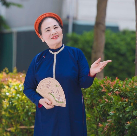 Nghệ sĩ ví giặm Hồng Oanh - Ảnh: Facebook nhân vật Nghệ sĩ ví giặm Hồng Oanh - Ảnh: Facebook nhân vật