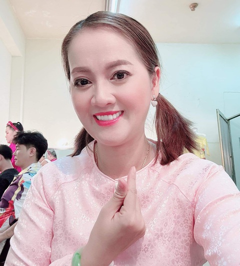 Hồng Loan trong tạo hình nhân vật Lài vở Hồng Loan trong tạo hình nhân vật Lài vở Đu trend - Ảnh: NVCC