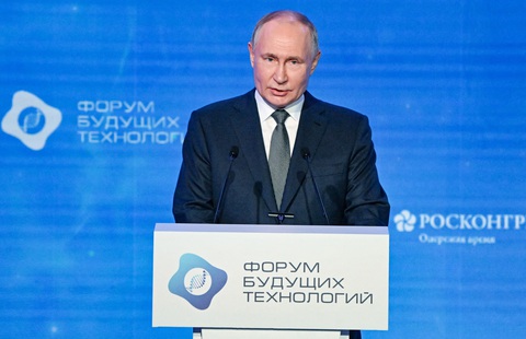 Tổng thống Nga Vladimir Putin - Ảnh: REUTERS Tổng thống Nga Vladimir Putin - Ảnh: Reuters