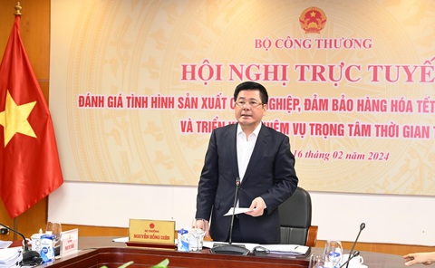 Nhiều địa phương đón tin vui đầu năm, có lĩnh vực tăng trưởng đến Bộ trưởng Bộ Công Thương chủ trì cuộc họp triển khai nhiệm vụ đầu năm - Ảnh: Đ.DŨNG