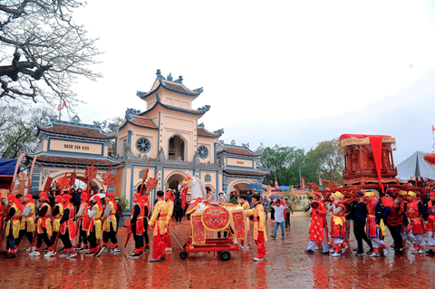 Hội làng Ngọc Tiên, xã Xuân Trường, tỉnh Nam Định - Ảnh: Làng Ngọc Tiên Hội làng Ngọc Tiên, huyện Xuân Trường, tỉnh Nam Định - Ảnh: Làng Ngọc Tiên